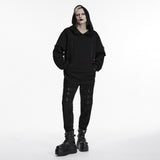 Vigil Men's Gothic Hoodie in Black