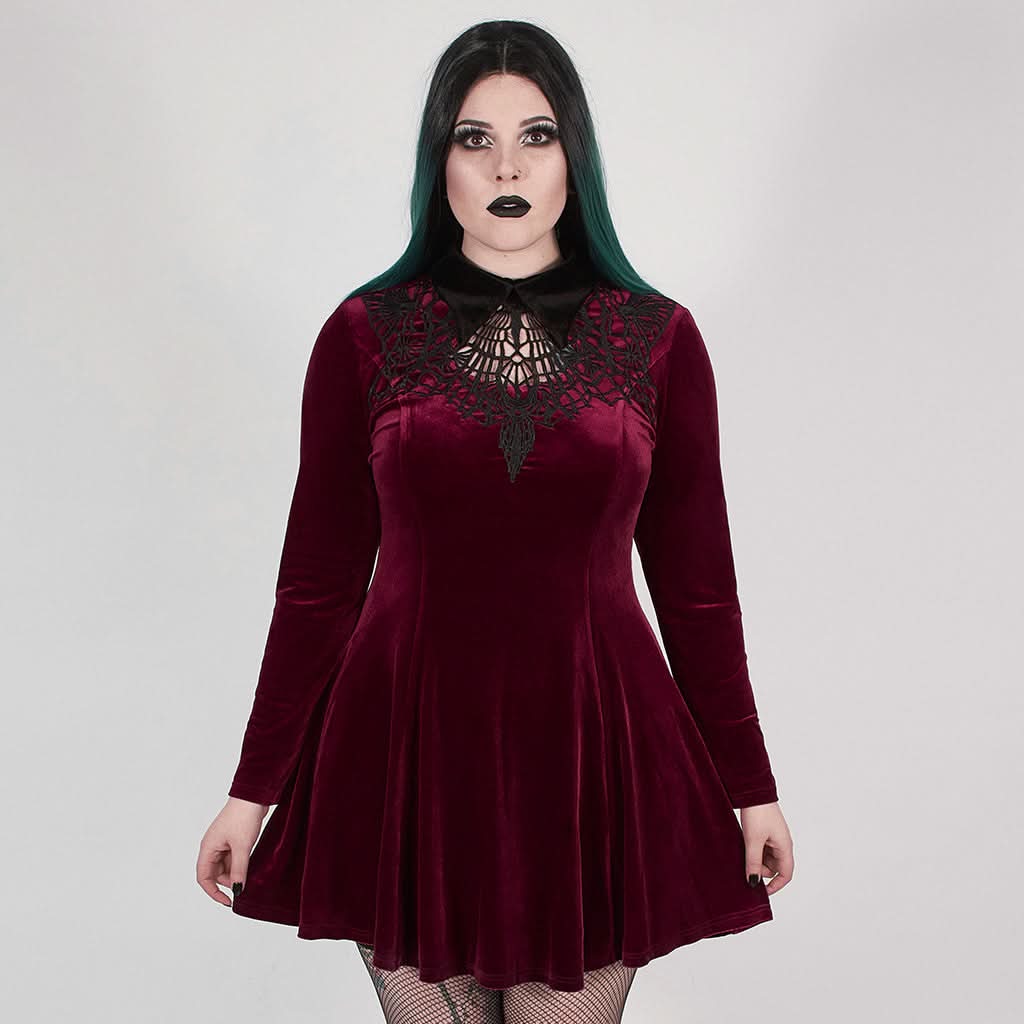 Bloodborne Dress - Red - PunkRave