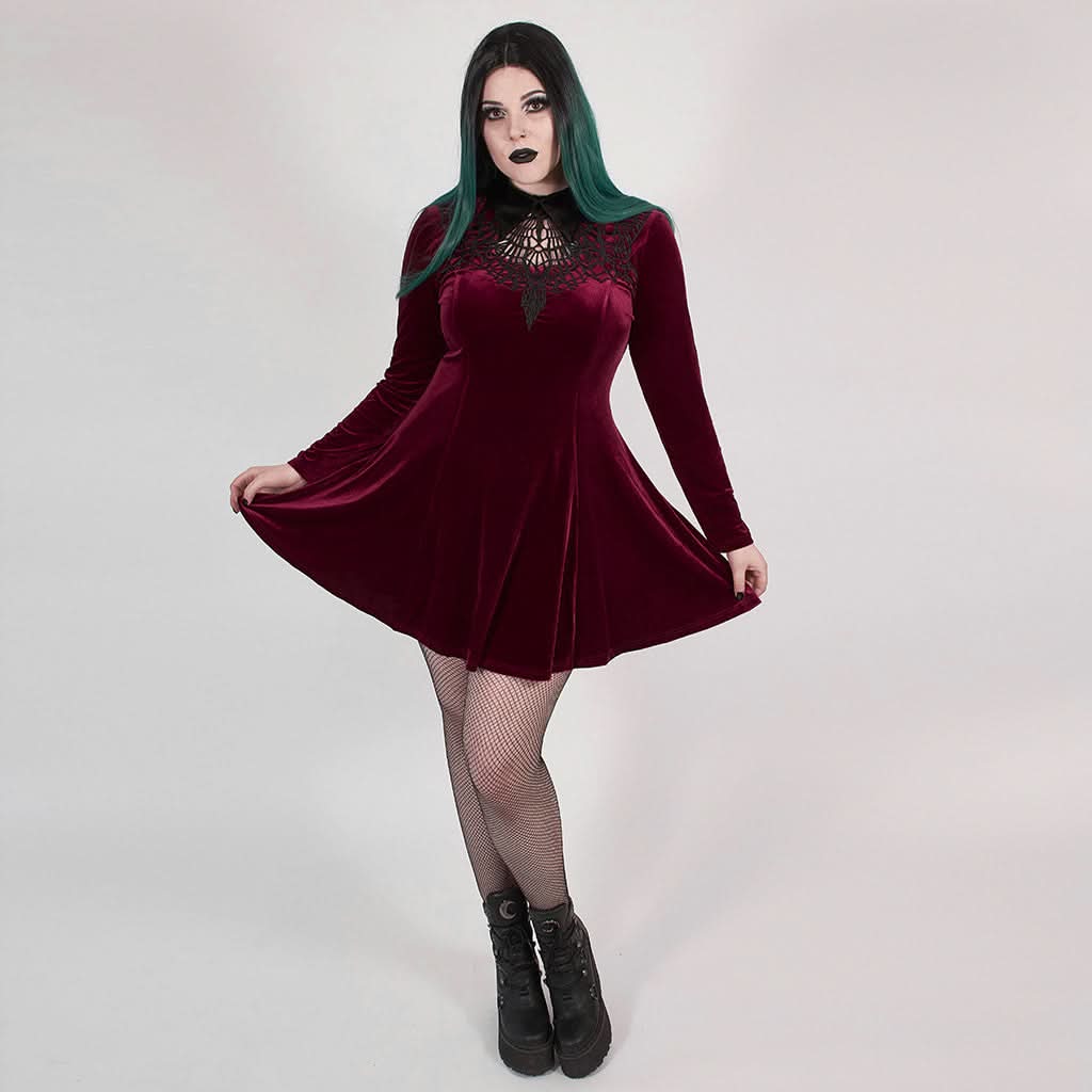 Bloodborne Dress - Red - PunkRave