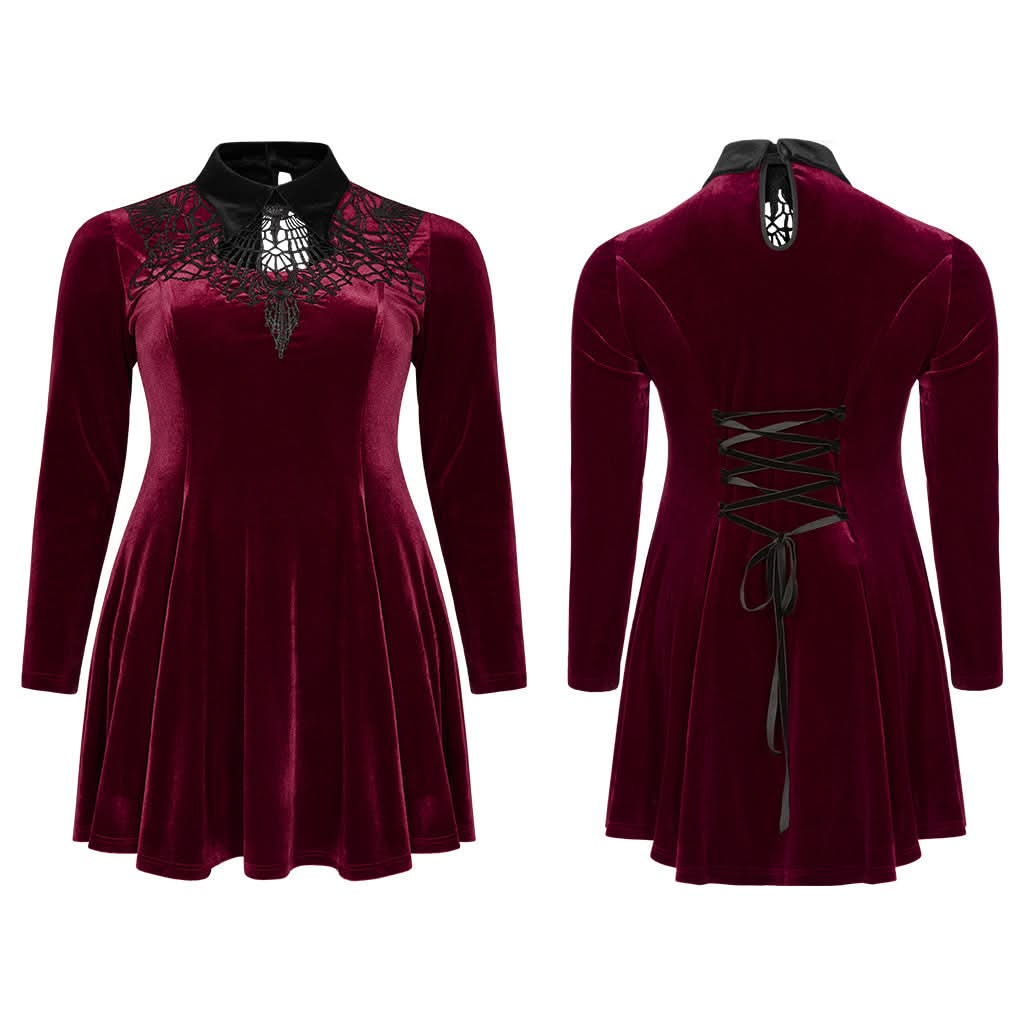 Bloodborne Dress - Red - PunkRave