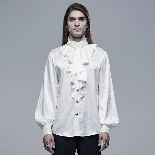 Alaric Shirt - White - PunkRave