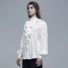 Alaric Shirt - White - PunkRave