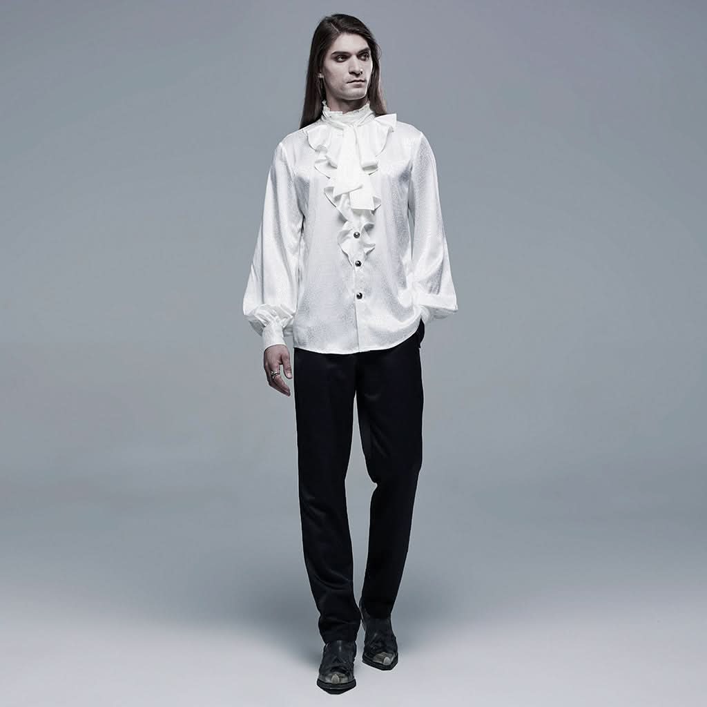 Alaric Shirt - White - PunkRave
