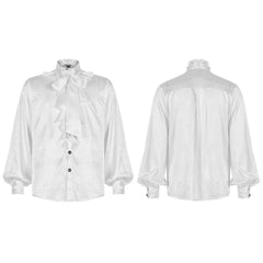 Alaric Shirt - White - PunkRave