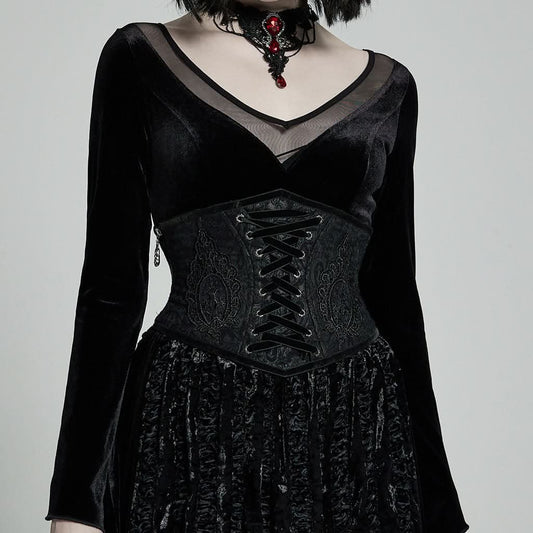 Mystic Sanctuary Corset Belt - PunkRave