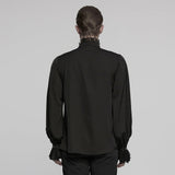 Ravenna Gothic Lace Chiffon Shirt Men's