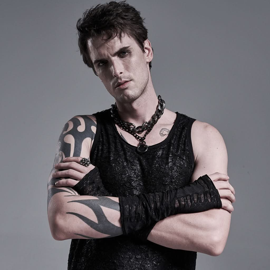 Alchemy Fingerless Gloves - PunkRave
