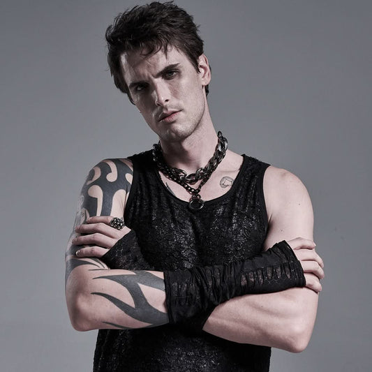 Alchemy Fingerless Gloves - PunkRave