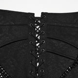 Lilith Men's Gothic Skirt with Chain in Black