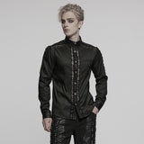 Demeter Gothic Fishnet Eyelet Shirt Men's