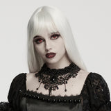 Berenice Beaded Lace Choker Necklace