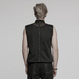 Anodyne Punk Fishnet Eyelet Vest Men's