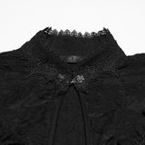 Night Owl Women's Gothic Long Dress in Black