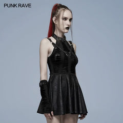 Dear Diary Spider Patterned Mesh Dress - PunkRave