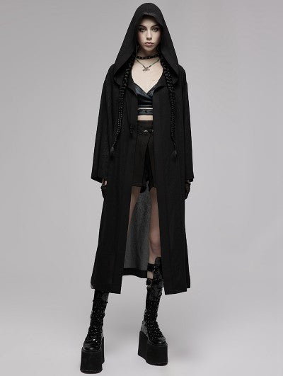 Incantation Hooded Chiffon Outerwear