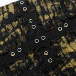 Electra Tie-dyed Mini Skirt (Yellow) - PunkRave