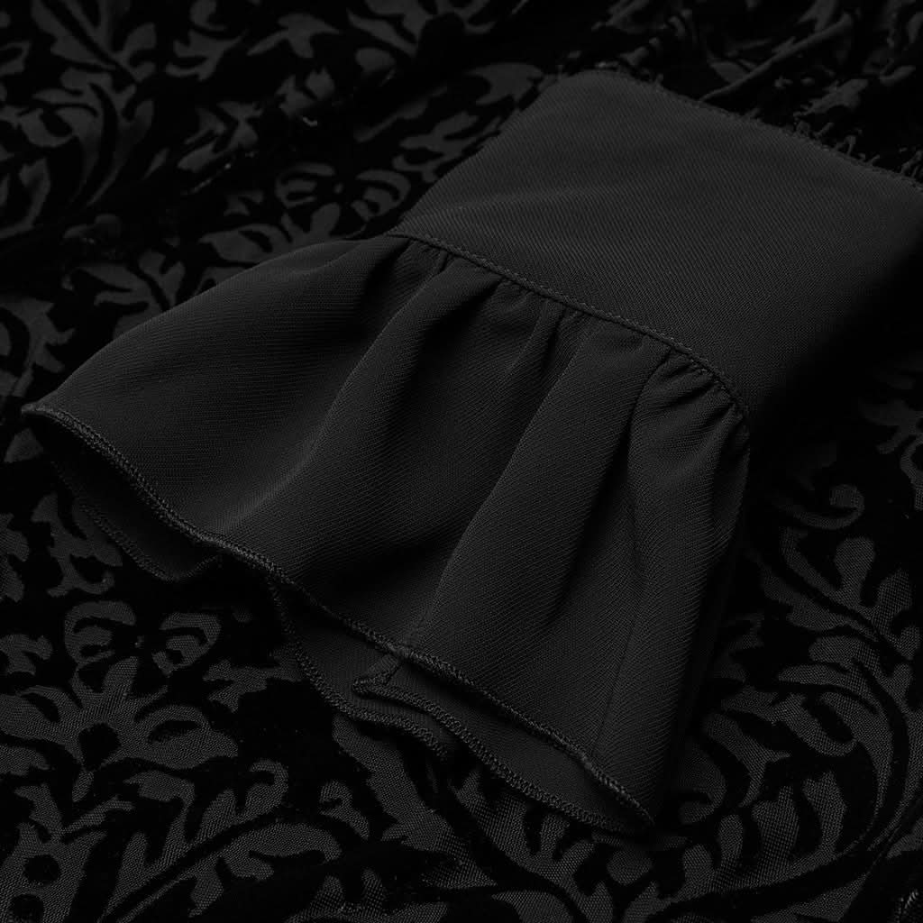 Void Printed Dress Shirt - PunkRave