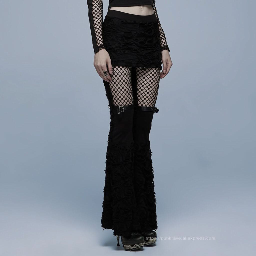 Arabella Flared Pants - PunkRave