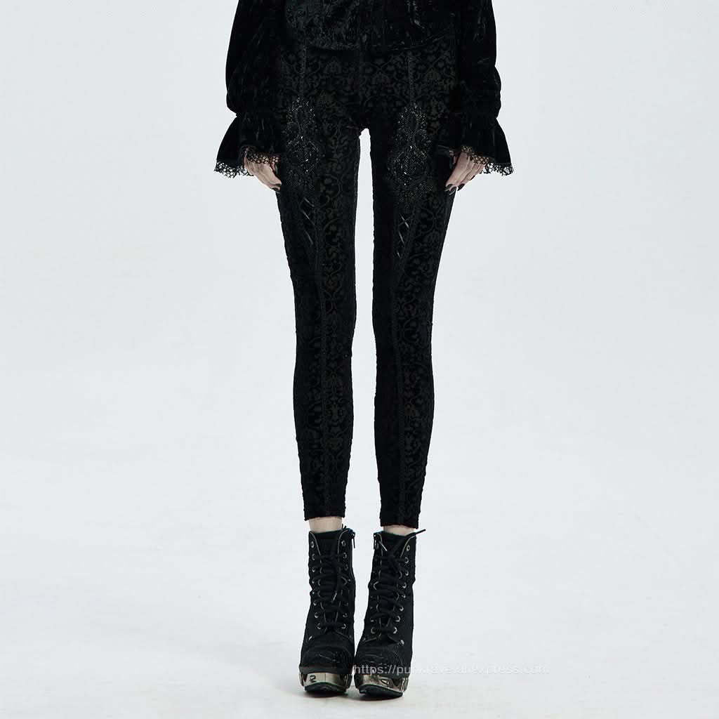 Moonlight Printed Leggings - PunkRave