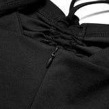 Valerie Bodycon Dress (Solid Black) - PunkRave