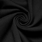 Valerie Bodycon Dress (Solid Black) - PunkRave