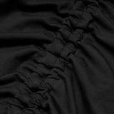 Valerie Bodycon Dress (Solid Black) - PunkRave