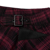Seori A-Line Skirt (Checkered) - PunkRave