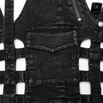 Pauline Denim Shorts/Skirt - PunkRave