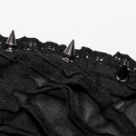 Recorded Butterflies Bandeau Top - Black - PunkRave