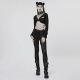 Eternal Vacation Mesh Bodysuit - Black - PunkRave