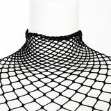 Eternal Vacation Mesh Bodysuit - Black - PunkRave