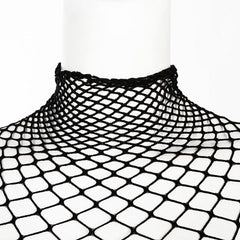 Eternal Vacation Mesh Bodysuit - Black - PunkRave