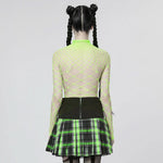 Eternal Vacation Mesh Bodysuit - Green - PunkRave