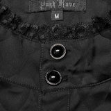Midnight Mirage Peasant Shirt - Black - PunkRave