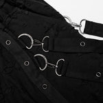 Purge Distressed Pants - Black - PunkRave