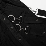 Purge Distressed Pants - Black - PunkRave