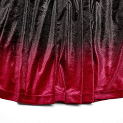 The Knight Gradient Dress - Black Red - PunkRave