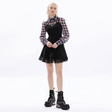 Waning Slip Dress - Black - PunkRave