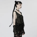 Skull Galore Tank Top - Black - PunkRave