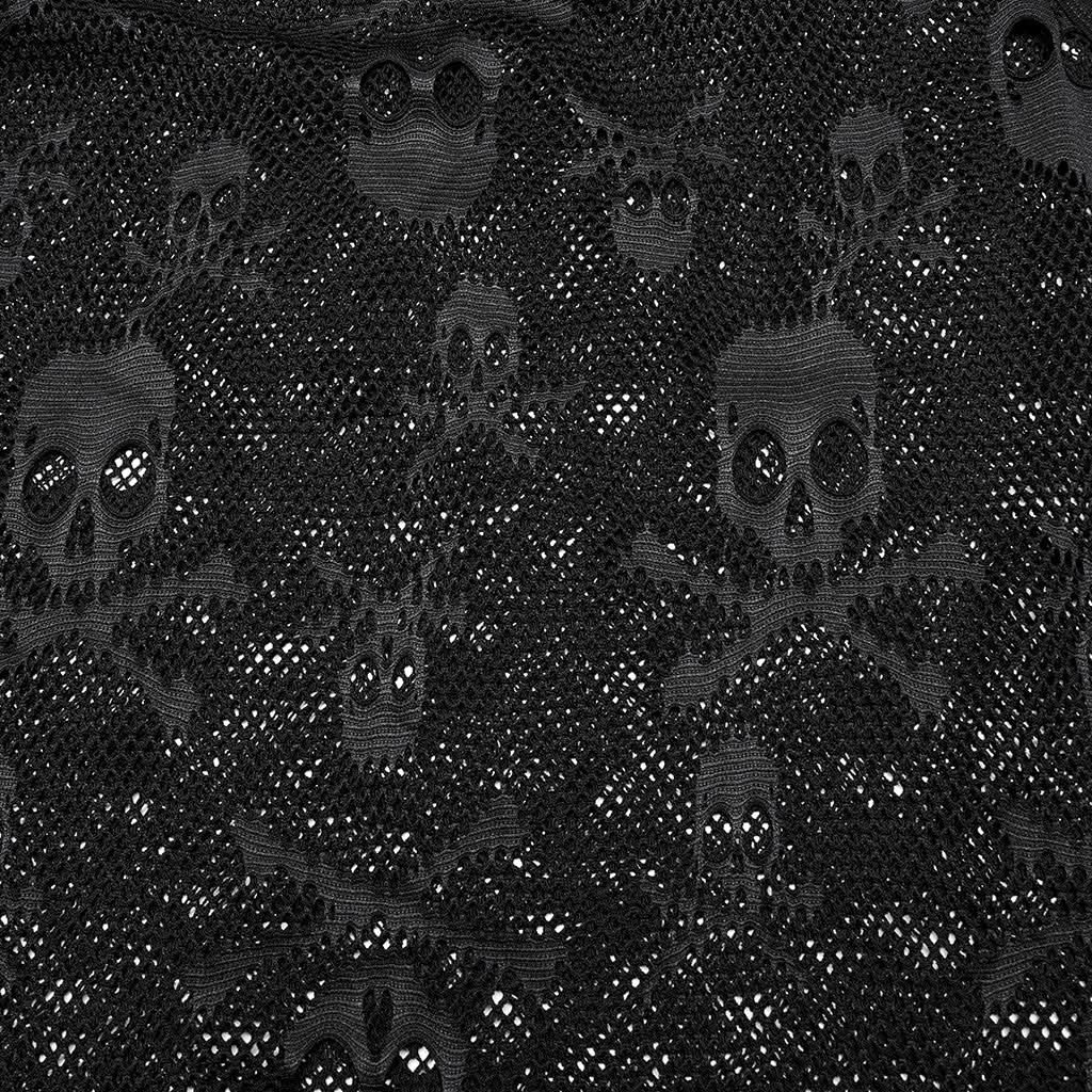Skull Galore Tank Top - Black - PunkRave