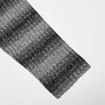 Sludge Grunge Striped Tee - Gray - PunkRave
