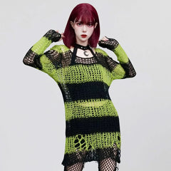 Killing Eve Distressed Sweater - PunkRave