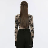 Cinnamon Babe Turtleneck Top - PunkRave
