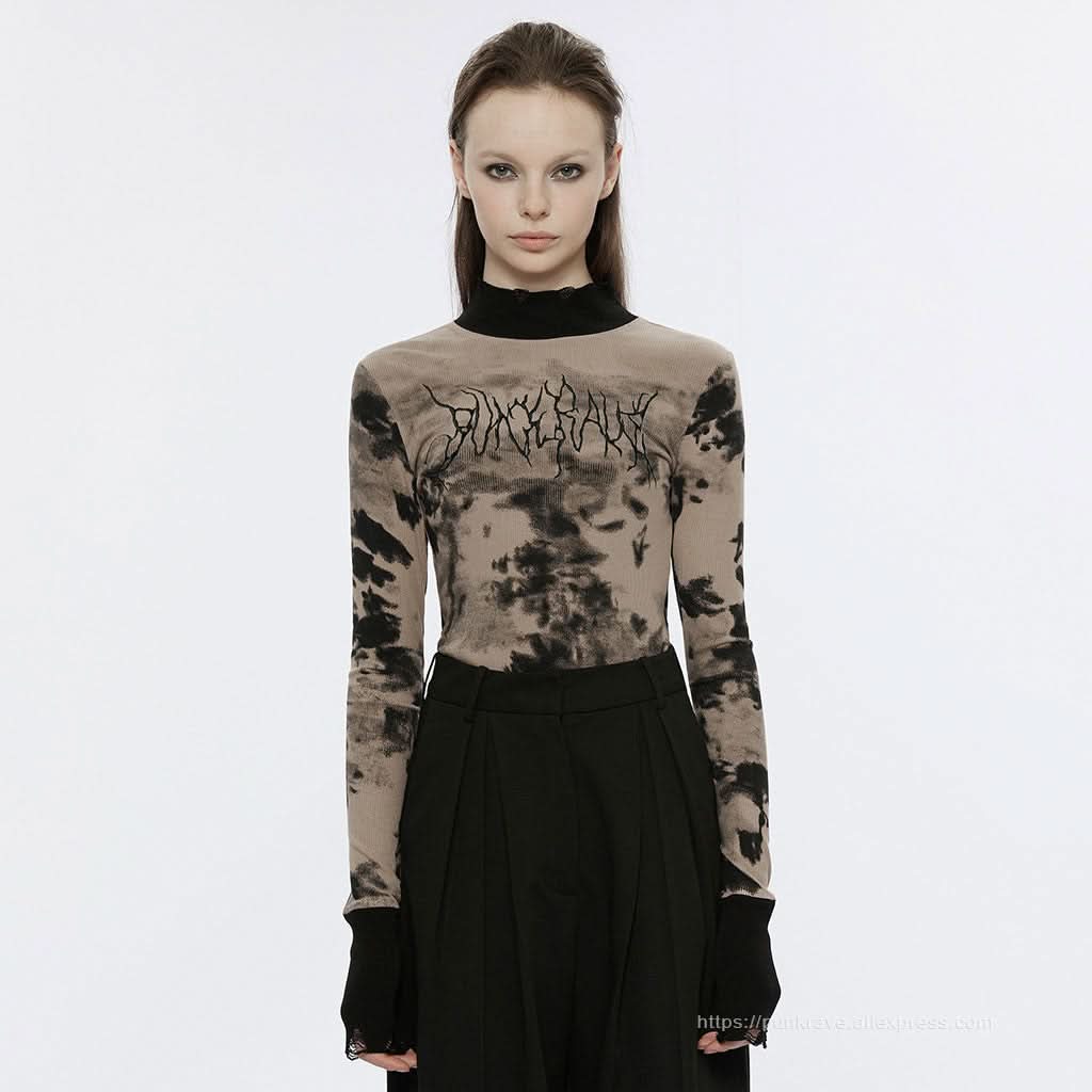 Cinnamon Babe Turtleneck Top - PunkRave