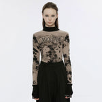 Cinnamon Babe Turtleneck Top - PunkRave