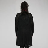 Funeral Embroidered Cardigan - PunkRave