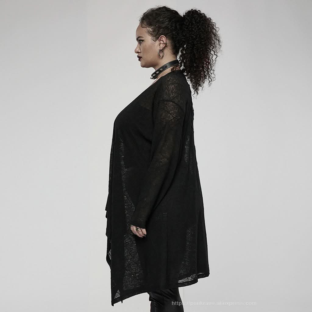 Funeral Embroidered Cardigan - PunkRave