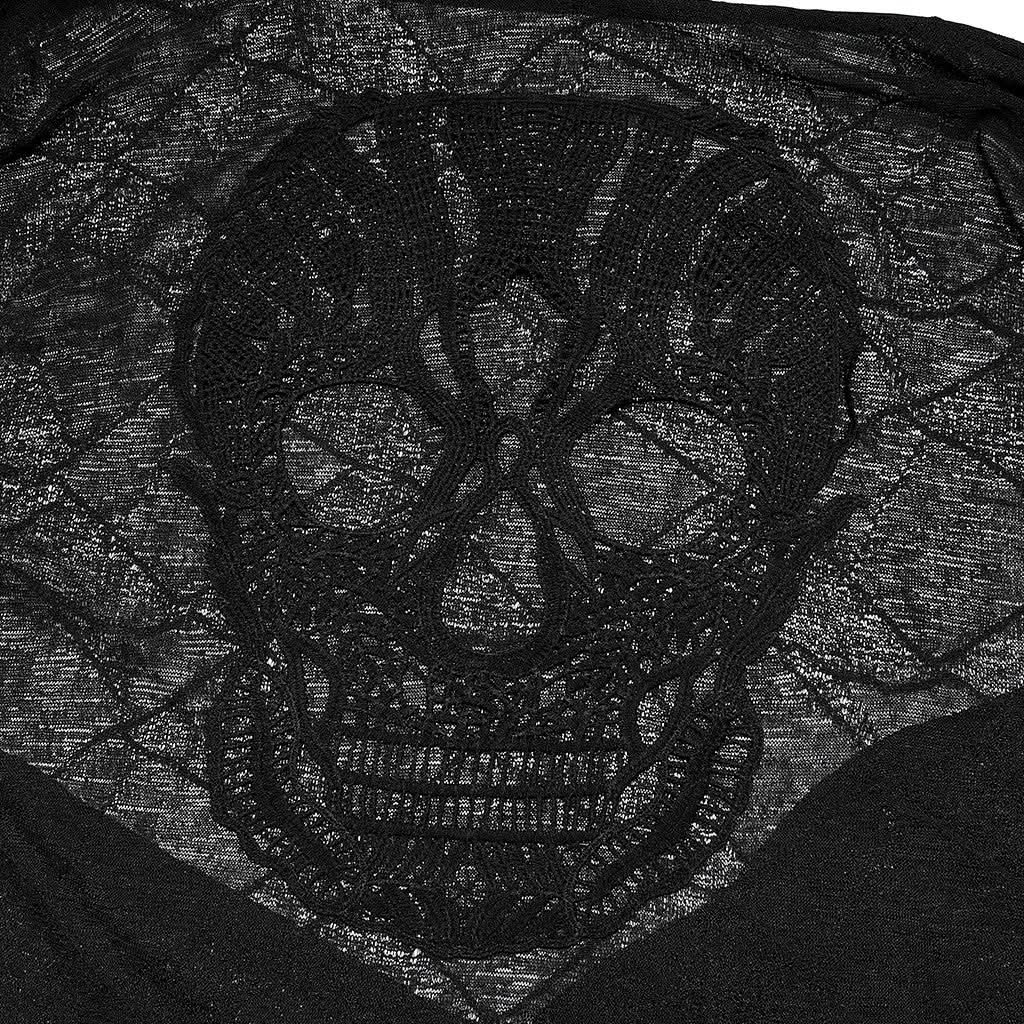 Funeral Embroidered Cardigan - PunkRave