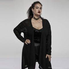 Funeral Embroidered Cardigan - PunkRave