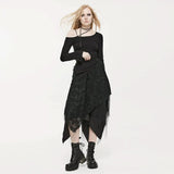Victorian Victoria Mesh Skirt - PunkRave